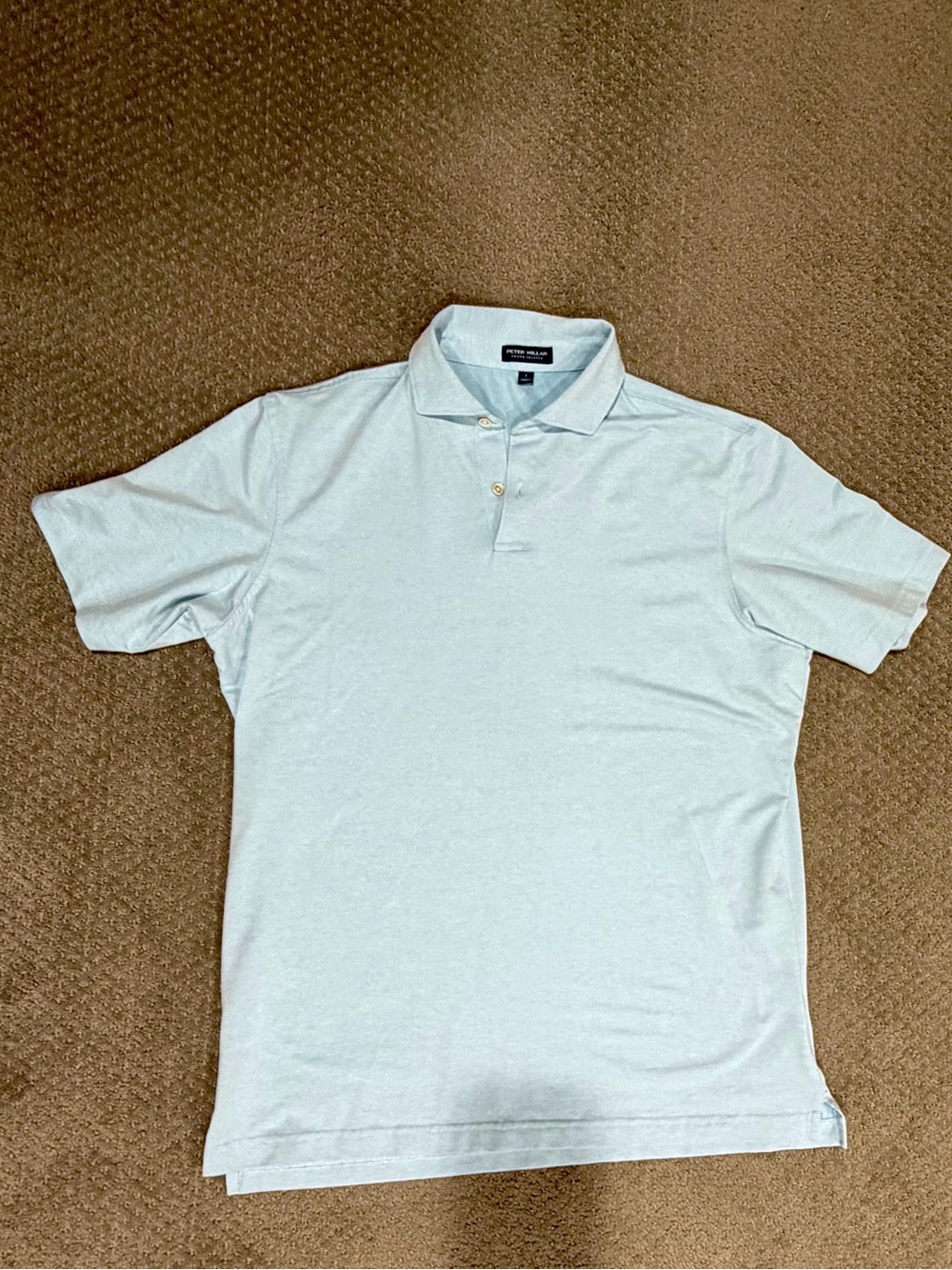 Peter Millar Pale Blue Polo Shirt